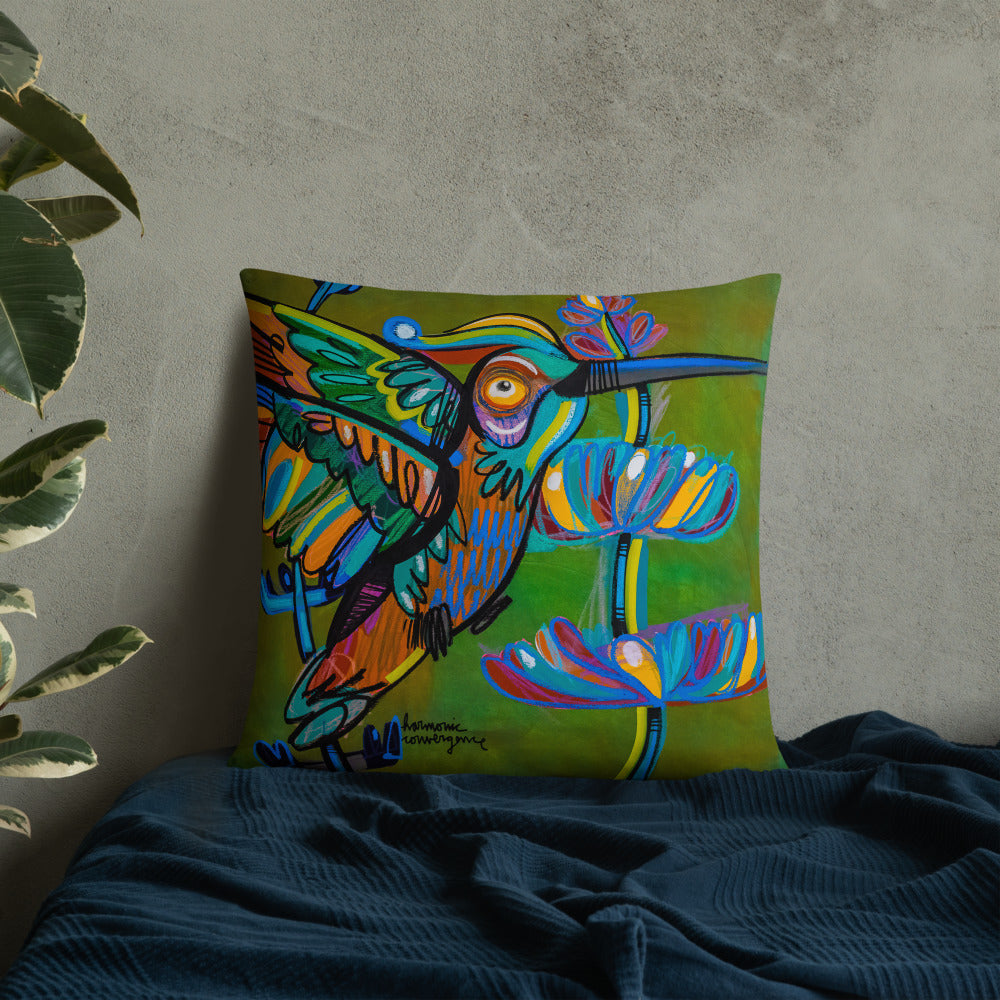 Harmonic Convergence - Lebo Premium Throw Pillow